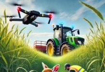 Rehkitzrettung: Fehlende Schutzmaßnahmen vor Mäharbeiten können strafbar sein