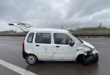 Vollsperrung nach Verkehrsunfall