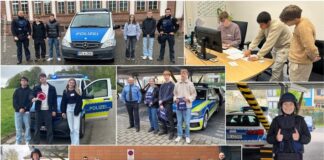 In den Polizeiberuf hineingeschnuppert