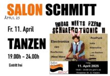 Veranstaltungen im April, Salon Schmitt