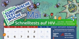 European Testing Week Mai 2025 – Test. Treat. Prevent.