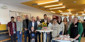 Landrat Leßmeister besucht BNE-Tag der Förderschule in Landstuhl