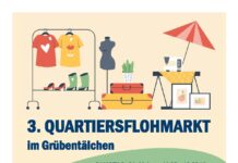 3. Quartiersflohmarkt im Grübentälchen