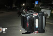 Unbekannte werfen Auto um – Zeugen gesucht!