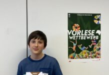 Bruno Kurz, Schüler des Gymnasiums am Rittersberg in Kaiserslautern, ist der beste Vorleser in Rheinland-Pfalz