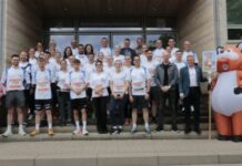 Kreisverwaltung beim Firmenlauf