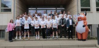 Kreisverwaltung beim Firmenlauf