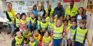 So gehen sie sicher in die Schule