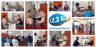 Mit dem Businessplan-Booster ist die heiße Phase des 1,2,3 GO® Businessplan-Wettbewerbs und Parcours angelaufen