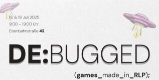 DEBUGGED: Ausstellung rund um Games und interaktive Medien im „42 Kaiserslautern“