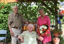 Oberbürgermeisterin Beate Kimmel gratulierte zu 70. Ehejubiläum