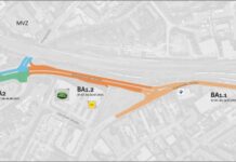 Sperrungen in der Trippstadter Straße und Brandenburger Straße