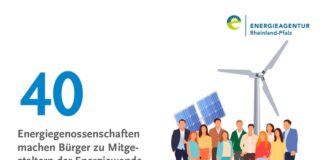 In Rheinland-Pfalz gibt es 40 Bürgerenergiegenossenschaften