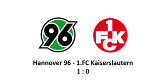FCK unterliegt in Hannover knapp mit 0:1