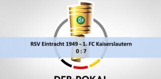 7:0 beim RSV Eintracht – FCK zieht in zweite Pokalrunde ein