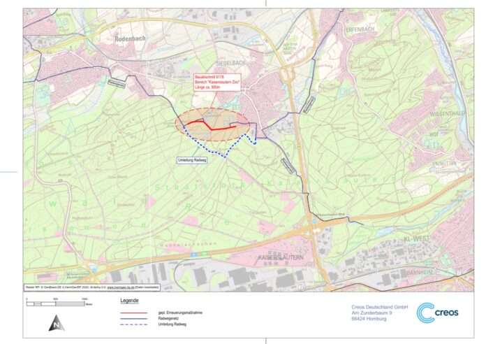 250909 Umleitung Radweg Siegelbach