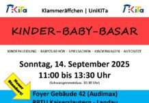 Herbstbasar an Uni-KiTa und Kita Klammeräffchen