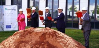 Fraunhofer IESE mit dem Erweiterungsbau auf Zukunft programmiert Spatenstich
