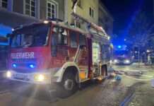 Brand in der Steinstraße – 17 Personen evakuiert