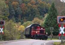 Abschluss der Herbstferienaktion am Samstag, dem 25. Oktober: Der Köf-Express fährt zurück ins Museum