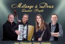 Mélange à Deux – Quartett-Projekt: Klangvielfalt zwischen Klassik, Jazz und Rock
