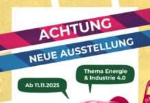 Neue Ausstellung mit interaktiven Exponaten ab 11. November