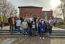 Junge Handwerker aus Frankreich zu Gast