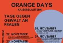 Orange Days 2025 in Kaiserslautern: Ein starkes Zeichen gegen sexualisierte Gewalt