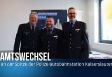 Wechsel an der Spitze der Polizeiautobahnstation