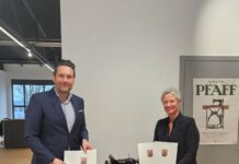 Rundgang mit Staatssekretär Stich im Pfaff-Quartier