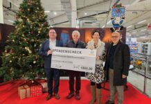 Firma Globus spendet 1.000 Euro für den Nothilfefonds