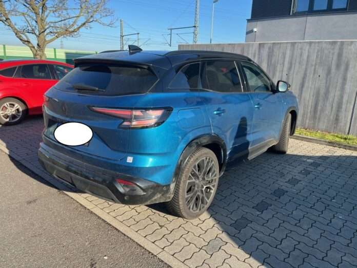 Fahrzeug der Geschädigten