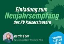 Neujahrsempfang BÜNDNIS 90/DIE GRÜNEN – Ehrengast Katrin Eder