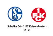 Wilde Schlussphase auf Schalke: FCK holt Punkt beim Tabellenführer