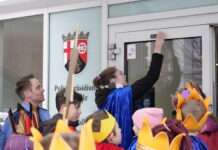 Sternsinger besuchen Polizeipräsidium