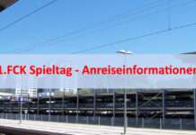 Zusätzliche Züge zum Heimspiel 1. FC Kaiserslautern ‒ SC Paderborn