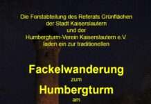 Fackelwanderung zum Humbergturm