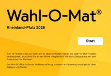 Wahl-O-Mat in Rheinland-Pfalz startet heute