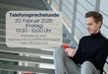 Bundestagsabgeordneter Matthias Mieves (SPD) bietet seine Telefonsprechstunde an
