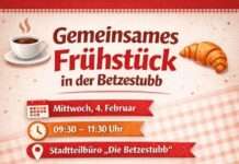 Gemeinsames Frühstück in der Betzestubb