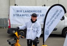 Landrat Ralf Leßmeister tritt in die Pedale: „Wir Landkreise strampeln uns ab!“
