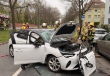 Verkehrsunfall in der Mannheimer Straße