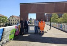 Brücke über der Ludwigstraße neugestaltet und geschützt