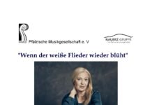 “ Wenn der weiße Flieder wieder blüht“