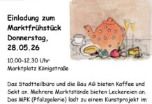 Marktfrühstück und Kunst