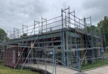 Haus der Nachhaltigkeit wegen Vorarbeiten zur Dachsanierung vorübergehend geschlossen