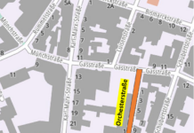 Kanalerneuerung in der Orchesterstraße und Bruchstraße
