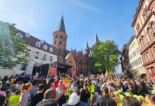 Jubiläumsbühne war fest in Kinderhand