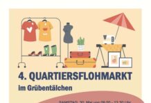 4. Quartiersflohmarkt im Grübentälchen