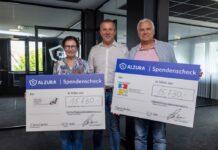 ALZURA spendet 31.740 Euro an zwei soziale Organisationen